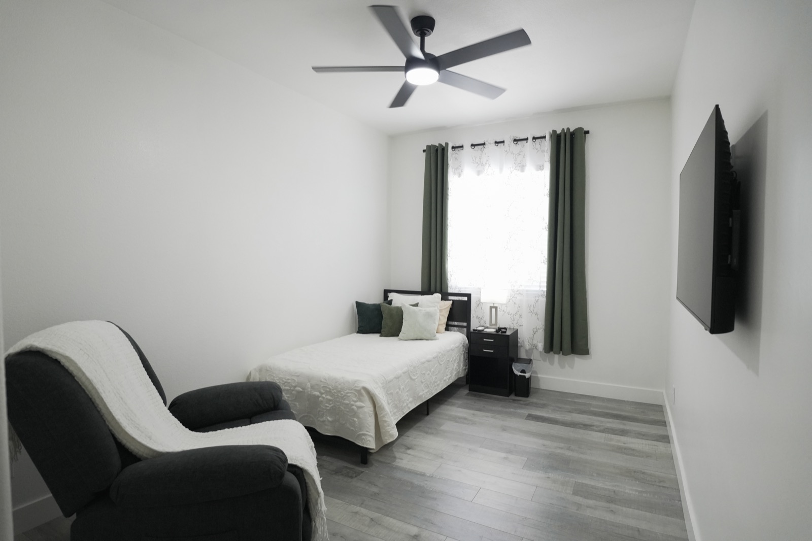 A private bedroom